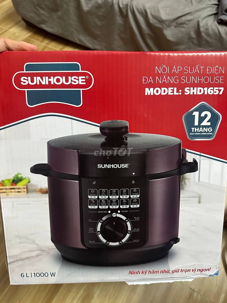 NỐI ÁP SUẤT ĐIỆN ĐA NĂNG SUNHOUSE 6L (NEW 100%)