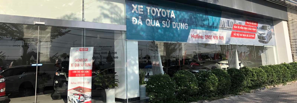 Cửa hàng TOYOTA SURE CẦN THƠ XE QUA SỬ DỤNG CHÍNH HÃNG Cửa hàng TOYOTA SURE CẦN THƠ XE QUA SỬ DỤNG CHÍNH HÃNG