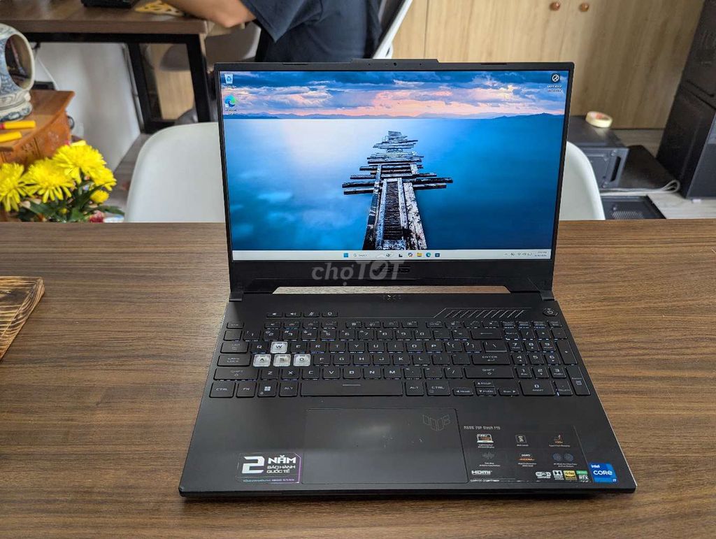 Asus TUF Dash F15 I7-12650H 16GB/512GB RTX 3050Ti. Mua bán Laptop tại Thành phố Thuận An Bình Dương được đăng bởi LAPTOP VŨ PMV  hình 1