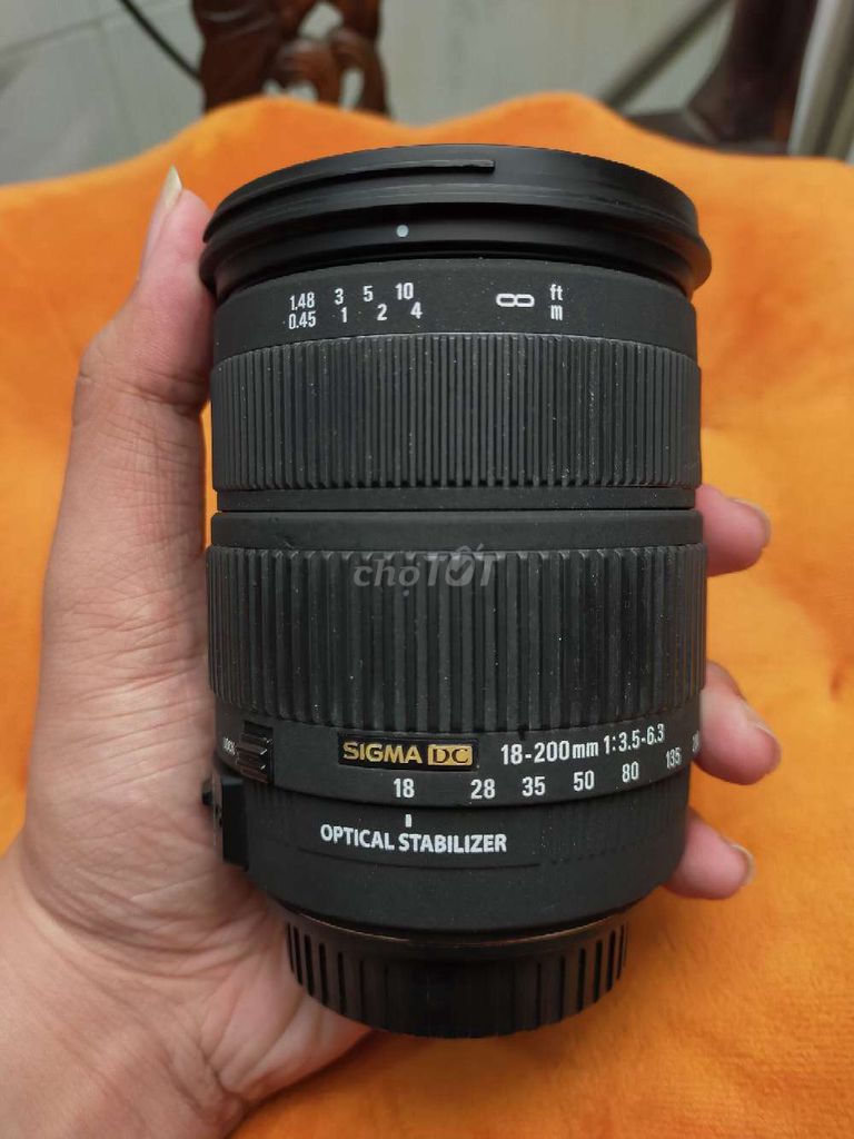 Lens Sigma 18-200 OS for Canon . Mua bán Máy ảnh, Máy quay tại Thành phố Dĩ An Bình Dương được đăng bởi Trần hình 1