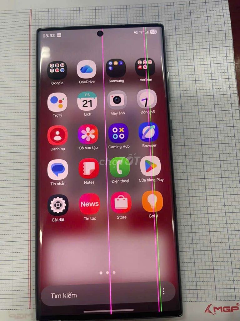Samsung S22 Ultra 512GB Đen Màn hình sọc. Mua bán Điện thoại tại Thành phố Cà Mau Cà Mau được đăng bởi khanh Hoang hình 1