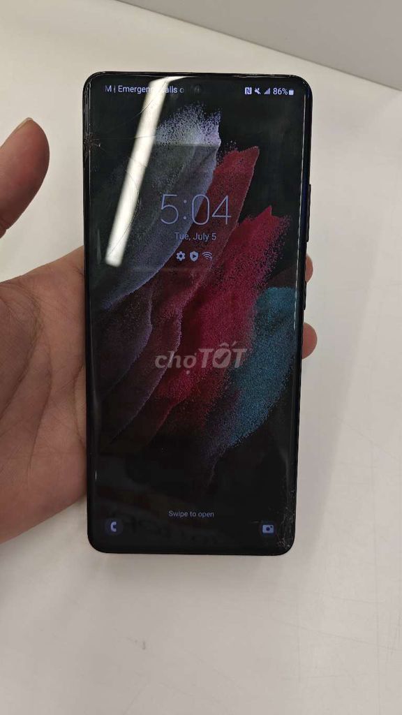 Samsung Galaxy S21 Ultra Đen Màn hình bể. Mua bán Điện thoại tại Quận Sơn Trà Đà Nẵng được đăng bởi Thanh hình 1
