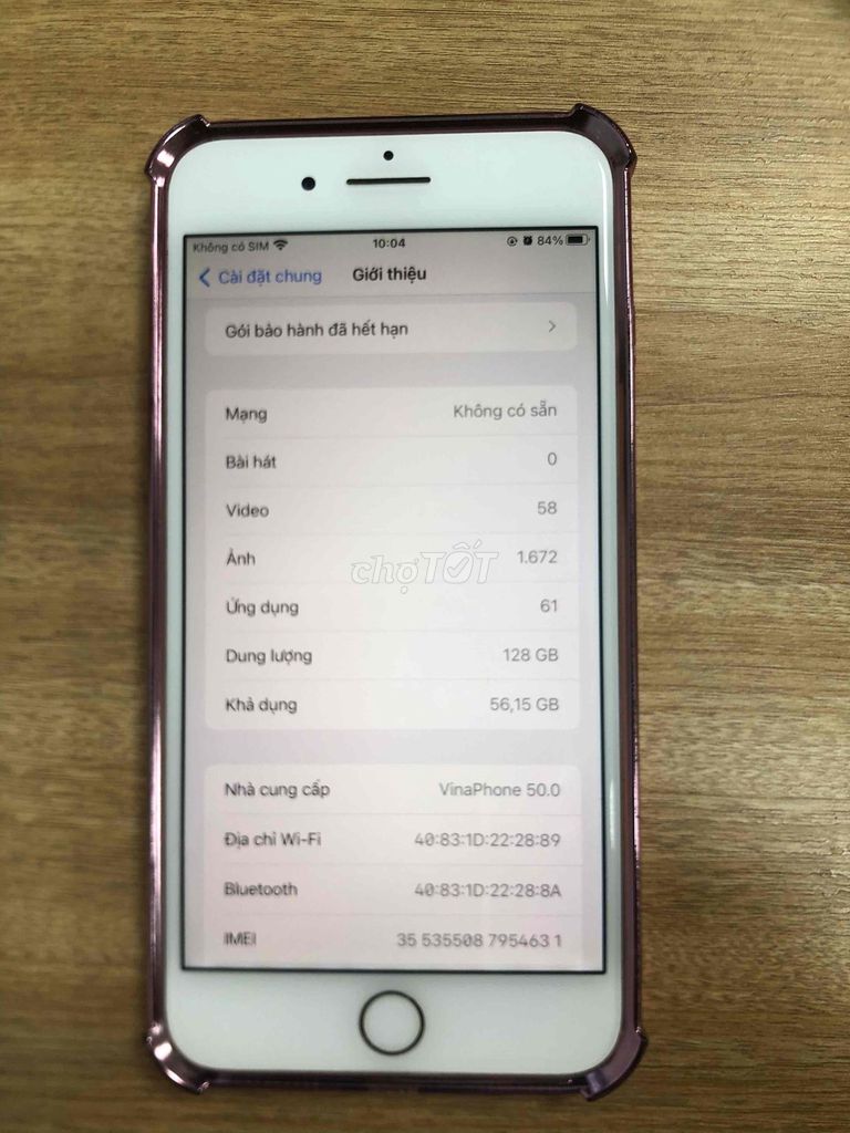 Apple iPhone 7 Plus 128GB Trắng hồng. Mua bán Điện thoại tại Thị xã Bến Cát Bình Dương được đăng bởi Hai Thế Giới hình 1