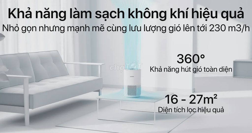 Máy lọc không khí Xiaomi Air Purifier 4 Compact. Mua bán Nội thất, đồ gia dụng khác tại Quận Hai Bà Trưng Hà Nội được đăng bởi Thị Thanh Hằng Triệu hình 1