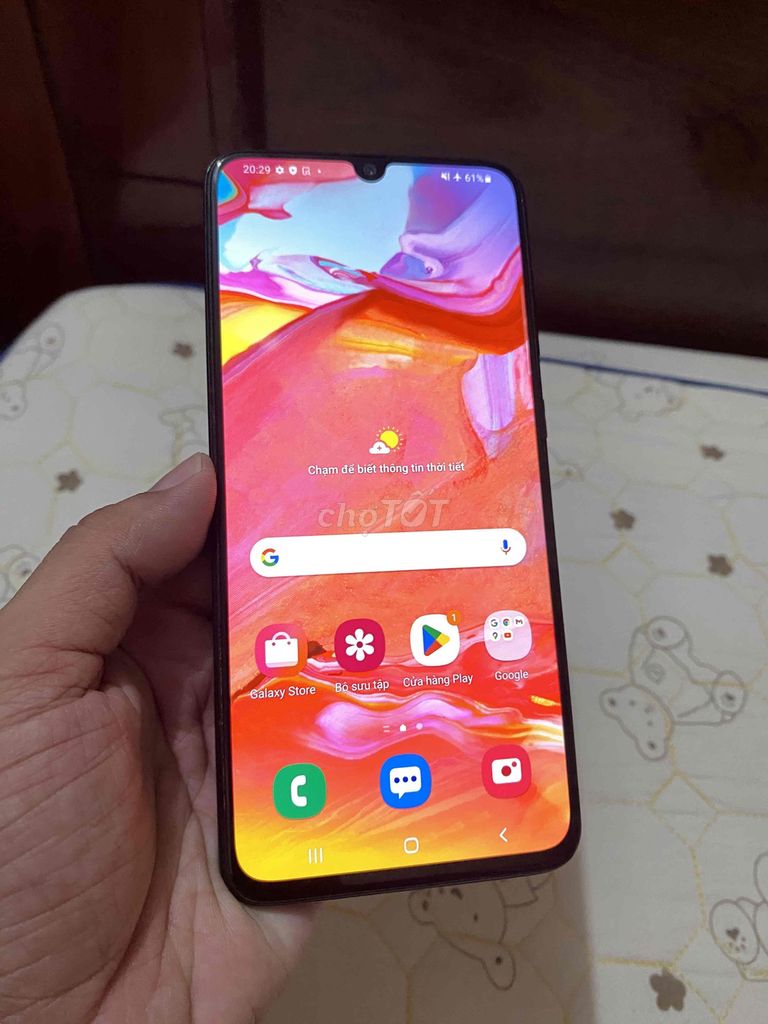 Samsung A70 128GB Đen. Mua bán Điện thoại tại Thành phố Huế Thừa Thiên Huế được đăng bởi Linh Nguyen hình 1