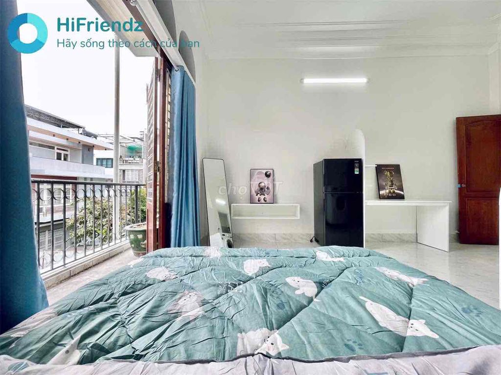 🏡Studio cực đẹp tại Nguyễn Xí phòng có bancol, full nội thất mới 🔥🍀