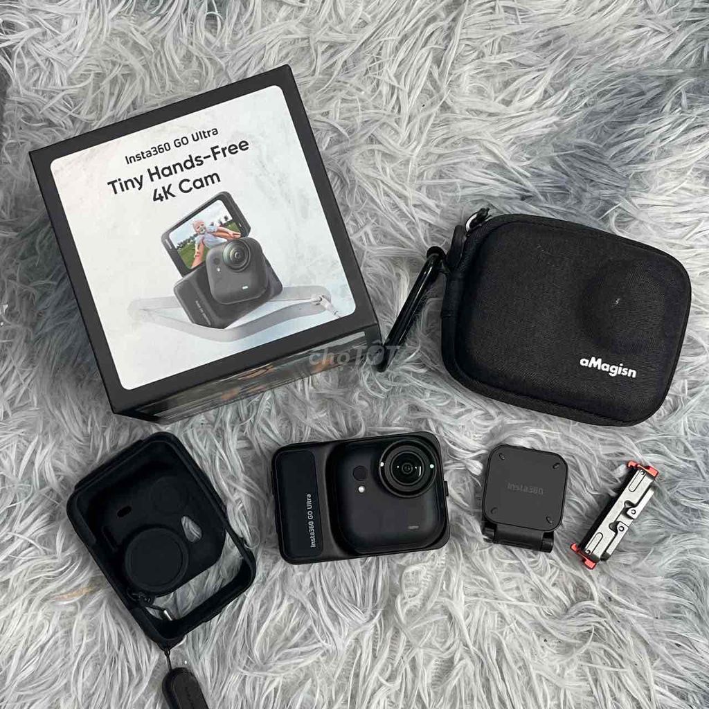 Máy quay hành trình Insta360 GO Ultra 4K Đen. Mua bán Máy ảnh, Máy quay tại Quận 5 Tp Hồ Chí Minh được đăng bởi Thư Chuyên Hàng Điện Tử hình 1