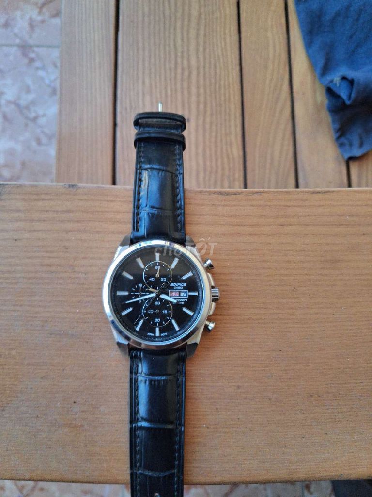 Đồng hồ Casio Edifice Nam Đen. Mua bán Đồng hồ tại Quận Hoàng Mai Hà Nội được đăng bởi HOAARS9093 hình 1