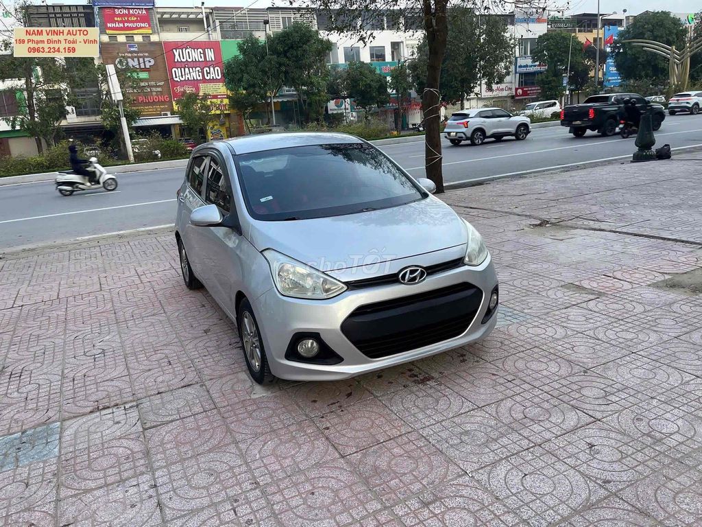 Hyundai Grand i10 2015 - đẹp sẵn đi. Mua bán Ô tô tại Thành phố Vinh Nghệ An được đăng bởi Nam Vinh hình 3