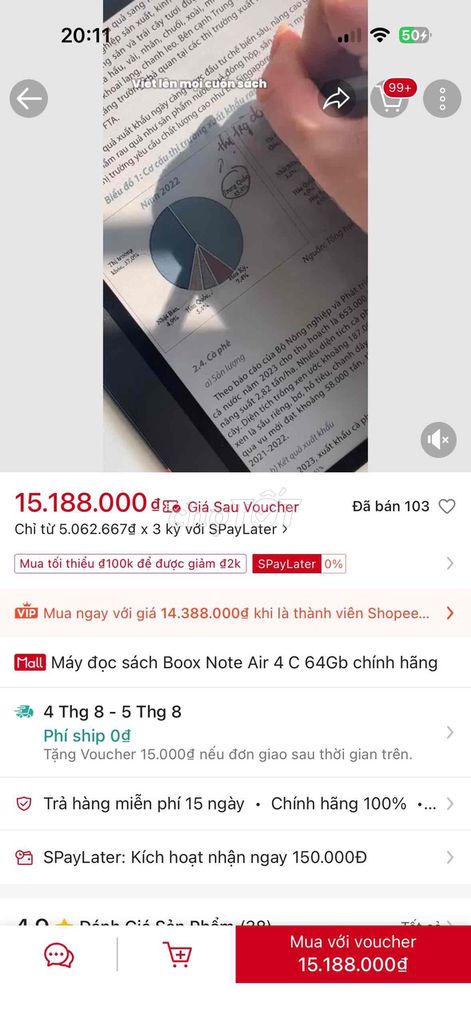 Máy đọc sách Boox Note Air 4 C Đen 64GB. Mua bán Máy tính bảng tại Quận 7 Tp Hồ Chí Minh được đăng bởi Toàn hình 1