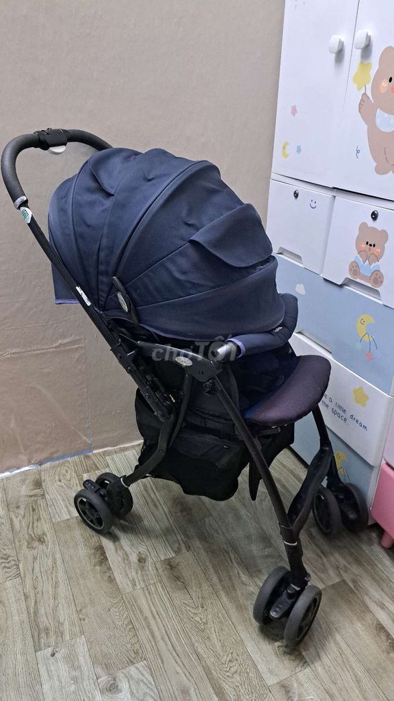 Xe đẩy Aprica Luxuna 4cas Xanh navy đã sử dụng. Mua bán Mẹ và bé tại Quận Bình Tân Tp Hồ Chí Minh được đăng bởi Thắm hình 1