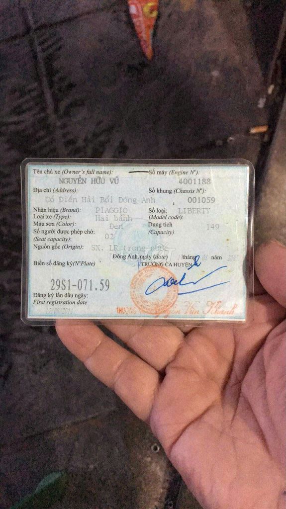 Liberty ie 2011 bản 150. Mua bán Xe máy tại Quận Hoàng Mai Hà Nội được đăng bởi Trường Giang Phạm hình 9