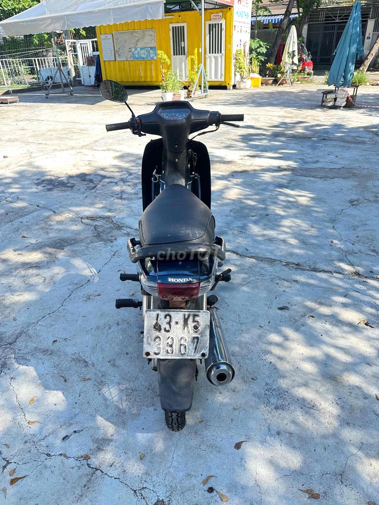 Honda Wave корейского производства сине-черная