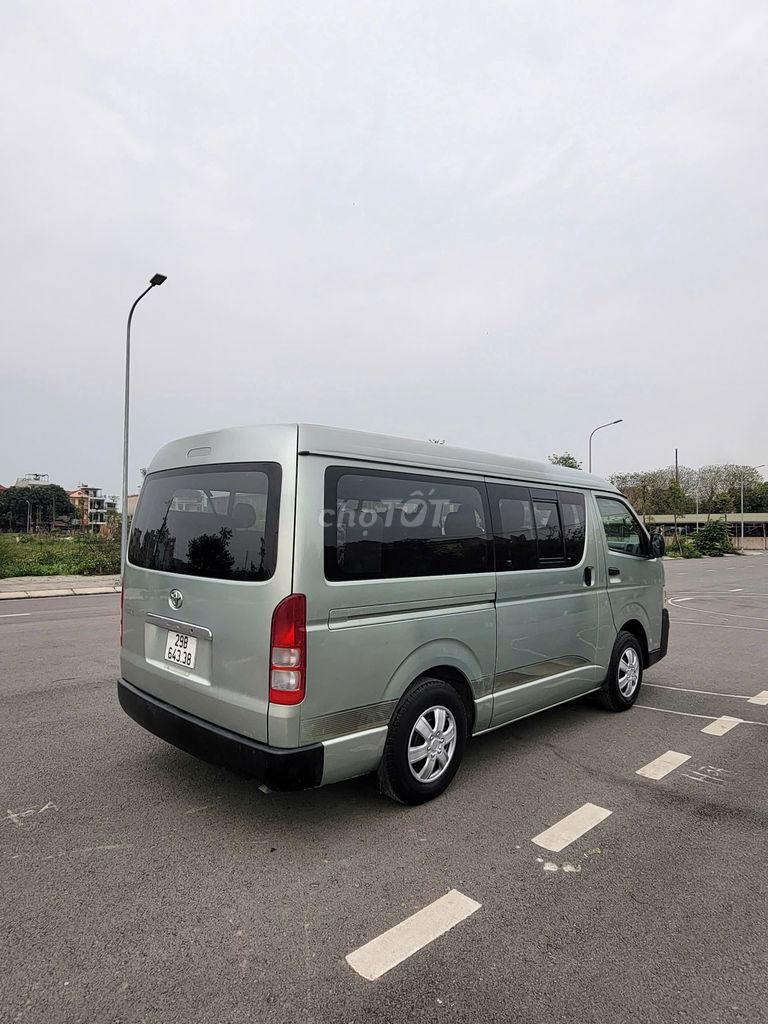 Bán Toyota Hiace 16 chỗ đời 2011,máy Xăng phom mới. Mua bán Ô tô tại Huyện Đông Anh Hà Nội được đăng bởi siêu thị ô tô Nhật Bắc hình 5