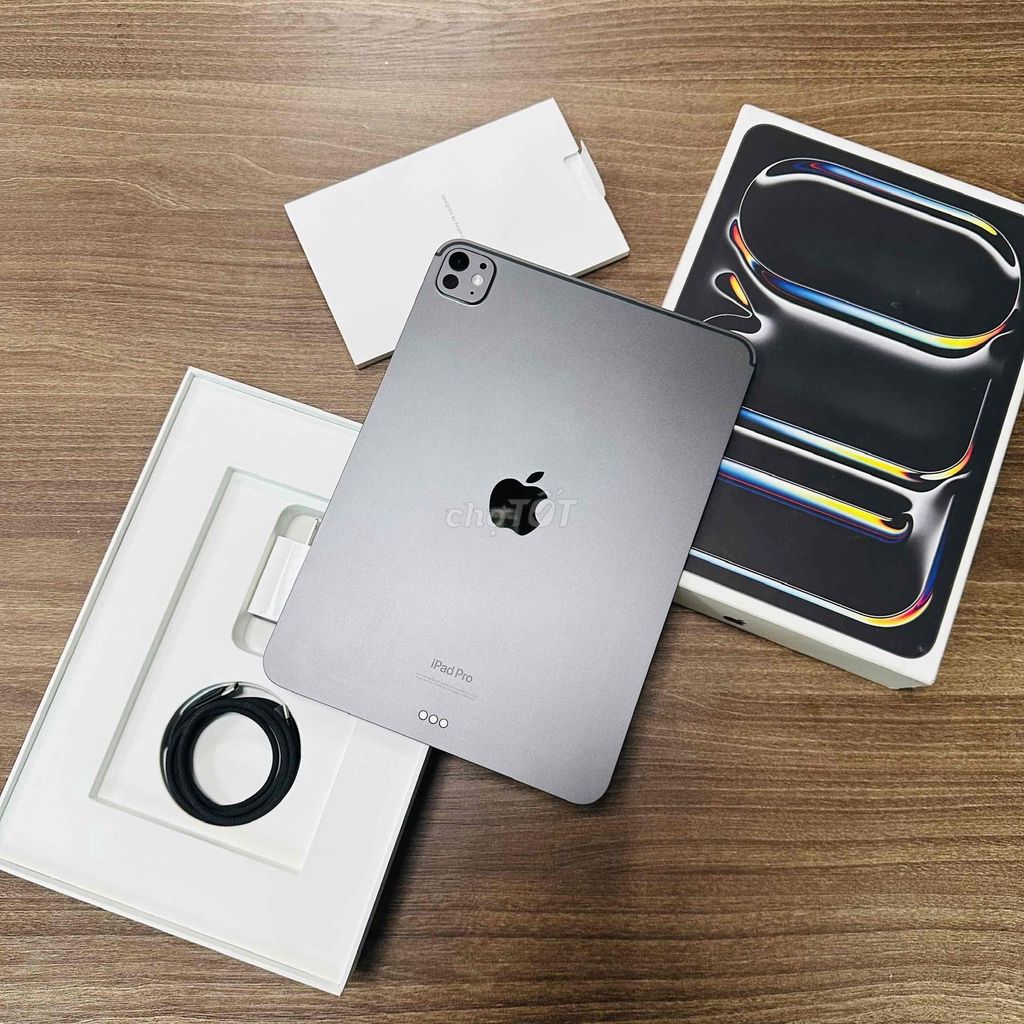Apple iPad Pro 11 inch M4 256GB WiFi Space Black. Mua bán Máy tính bảng tại Quận Cầu Giấy Hà Nội được đăng bởi Tiệm Công Nghệ hình 1