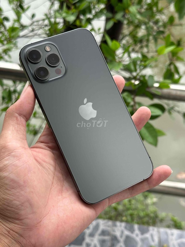iPhone 12 Pro Max 128GB Xám 98% Zin full pin 100. Mua bán Điện thoại tại Quận Ninh Kiều Cần Thơ được đăng bởi NP Store hình 1