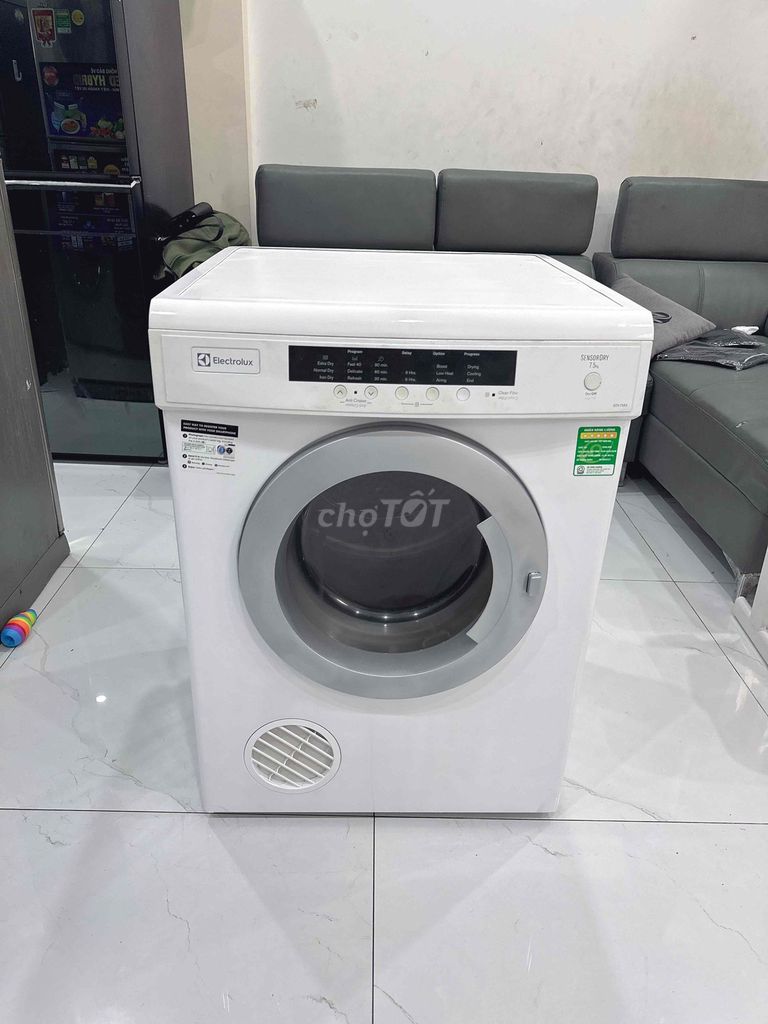 Thanh lý máy sấy elec 7,5kg, sấy khô, xịn, tốt 🤩🤩