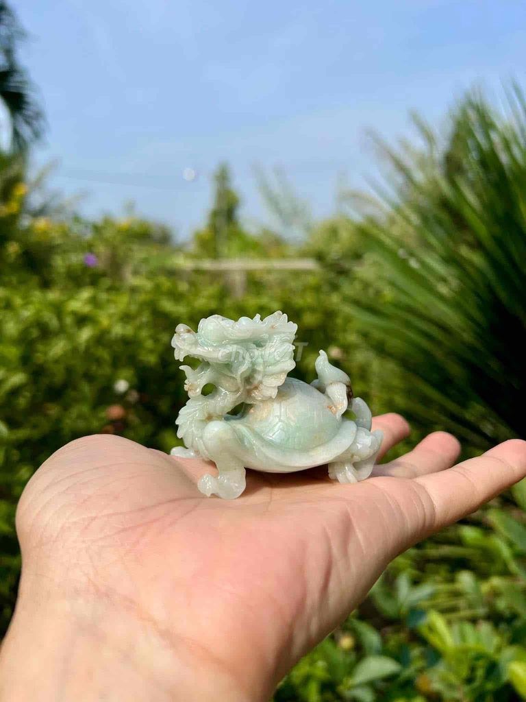 Tượng Long Quy cẩm thạch. Mua bán Đồ sưu tầm, đồ cổ tại Quận 11 Tp Hồ Chí Minh được đăng bởi Hiếu 1988 hình 1