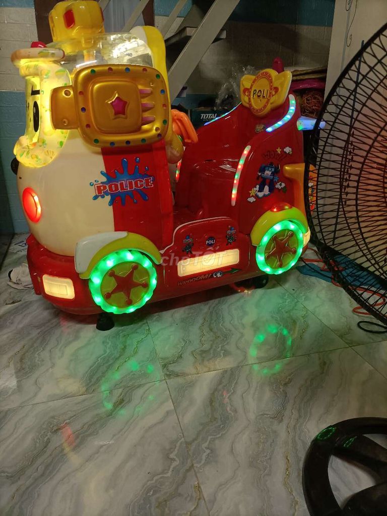 Thú nhún điện Poli Đỏ. Mua bán Mẹ và bé tại Huyện Nhà Bè Tp Hồ Chí Minh được đăng bởi Công  hình 1