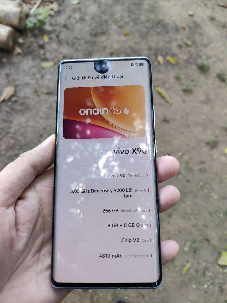 Vivo X90 256GB. Mua bán Điện thoại tại Thành phố Châu Đốc An Giang được đăng bởi Phúc hình 1