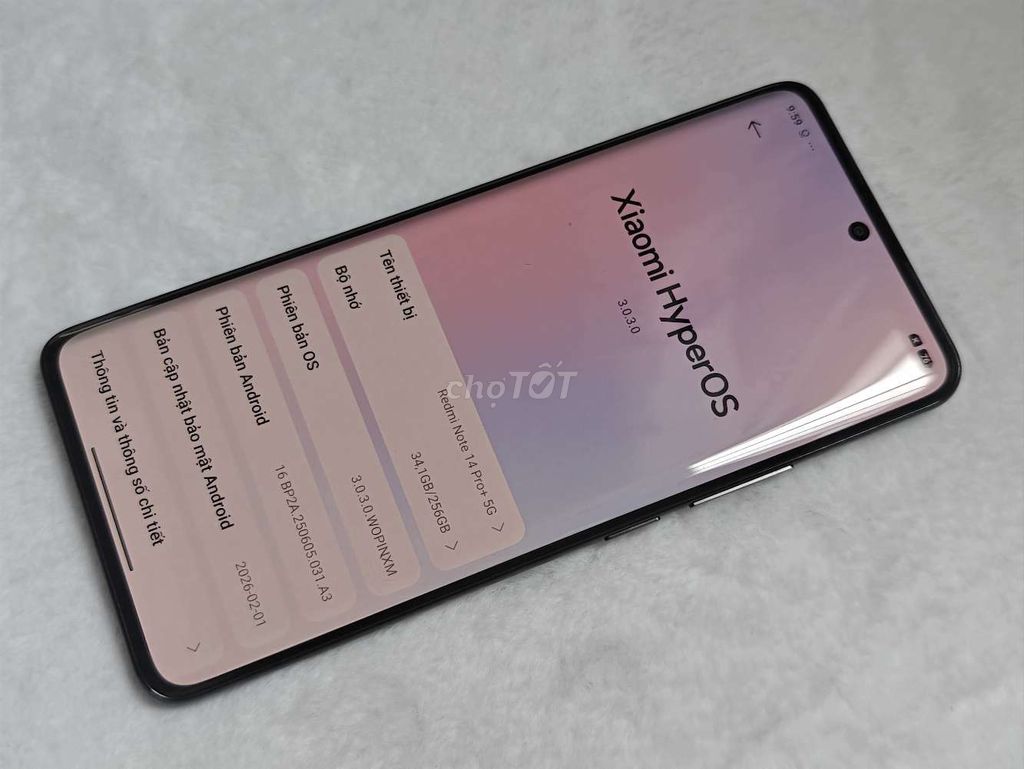 Redmi Note 14 Pro+ 12/256 giá tốt (bao test). Mua bán Điện thoại tại Quận Bình Tân Tp Hồ Chí Minh được đăng bởi Hiếu hình 1