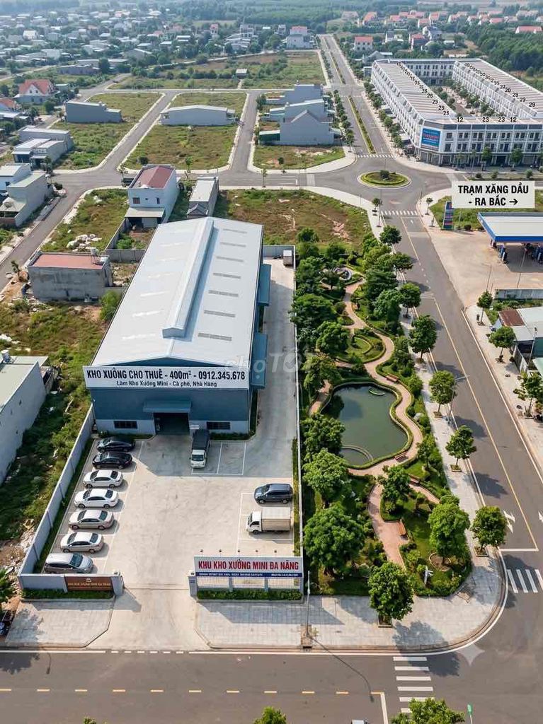 Lô đất 12 x 33.3 - 400m2 xây kho mini - nhà hàng cà phê Lô đất 12 x 33.3 - 400m2 xây kho mini - nhà hàng cà phê