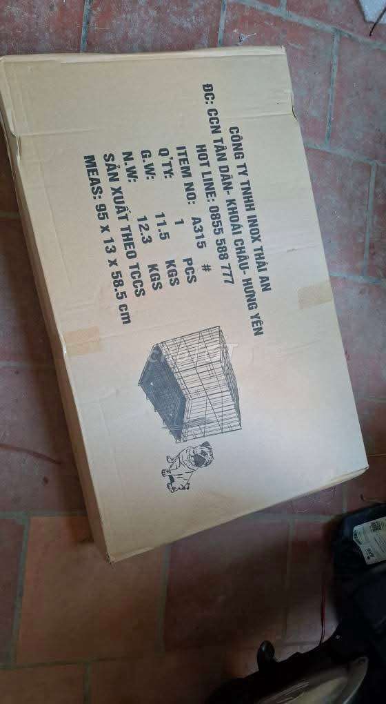 chuồng tĩnh điện vân đá size XL. Mua bán Phụ kiện, Thức ăn, Dịch vụ tại Quận Hoàng Mai Hà Nội được đăng bởi Thu Sẽ Gầy hình 1