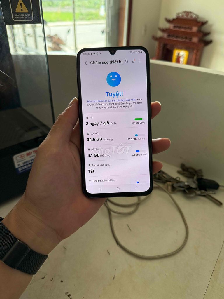Samsung Galaxy A34 8GB/128GB Hồng. Mua bán Điện thoại tại Huyện Thuỷ Nguyên Hải Phòng được đăng bởi Hùng Nguyễn THP store hình 1