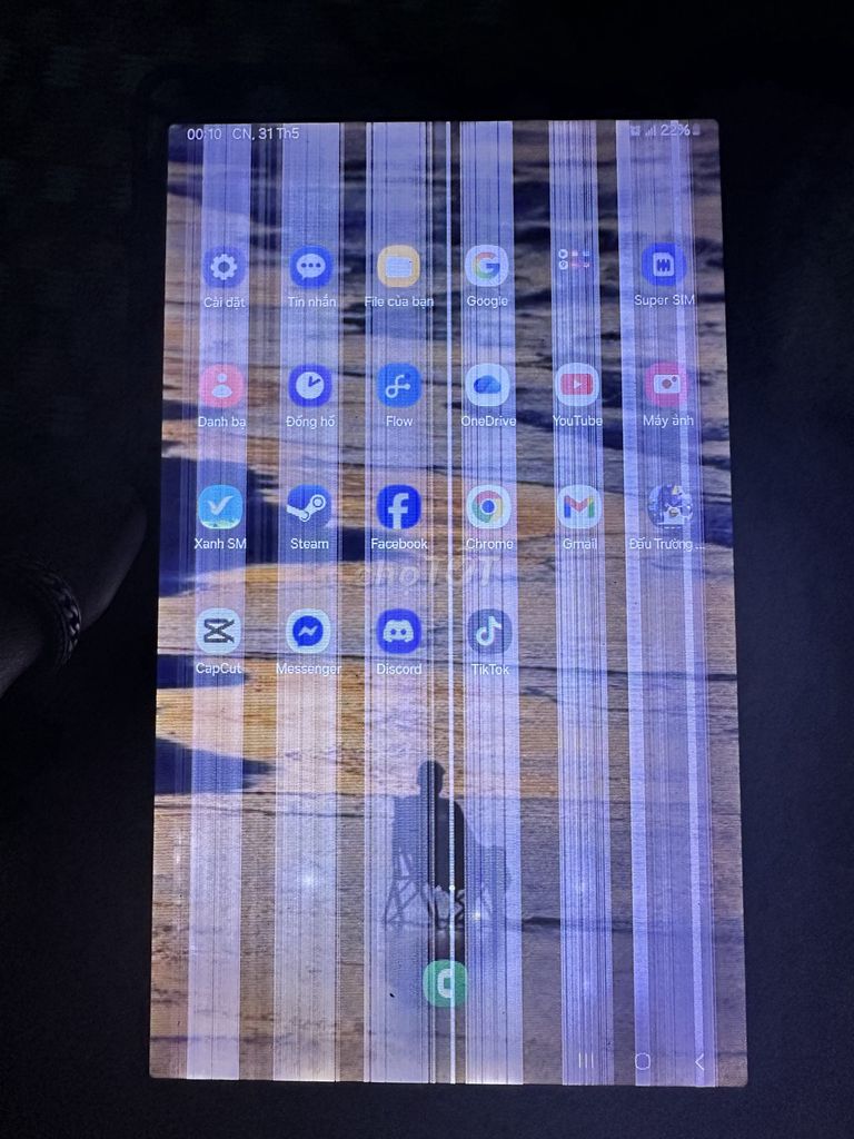 Samsung Galaxy Tab Màn hình sọc. Mua bán Máy tính bảng tại Quận Bình Tân Tp Hồ Chí Minh được đăng bởi Sơn hình 1