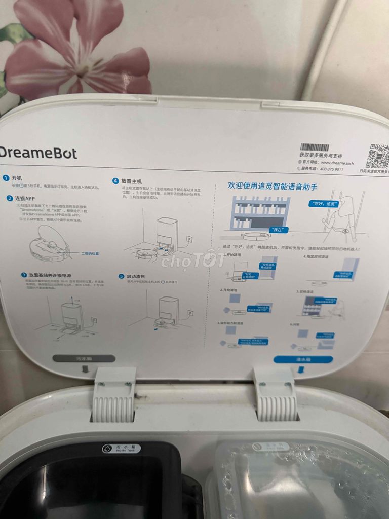 robot hut bụi Dreame s10 nội địa trung