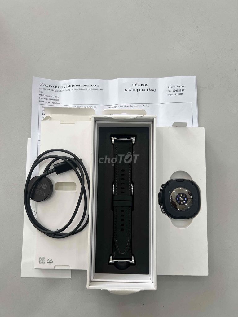 Samsung Watch8 Classic Lte 46mm bh11/2026 full box. Mua bán Thiết bị đeo thông minh tại Quận Tân Bình Tp Hồ Chí Minh được đăng bởi Cầm Đồ Lê Cường hình 1