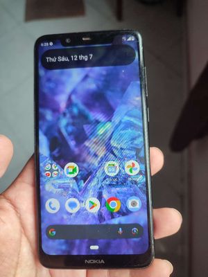 Nokia 5.1 plus đen 2 sim 3/32g