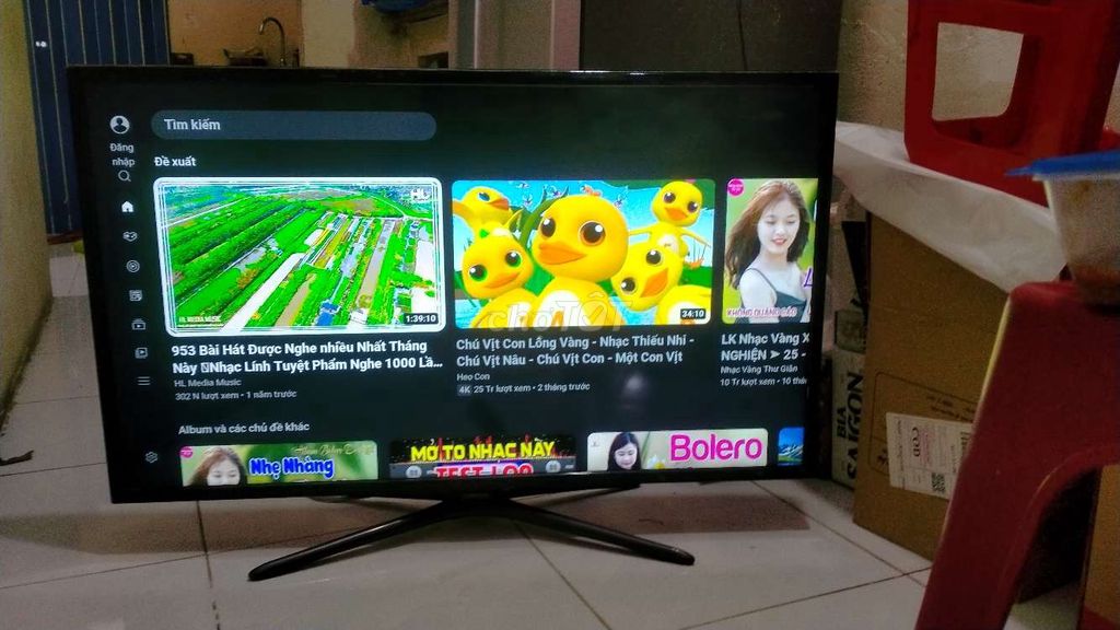 Tivi 40 inch Samsung trực tiếp tivi nhanh lẹ