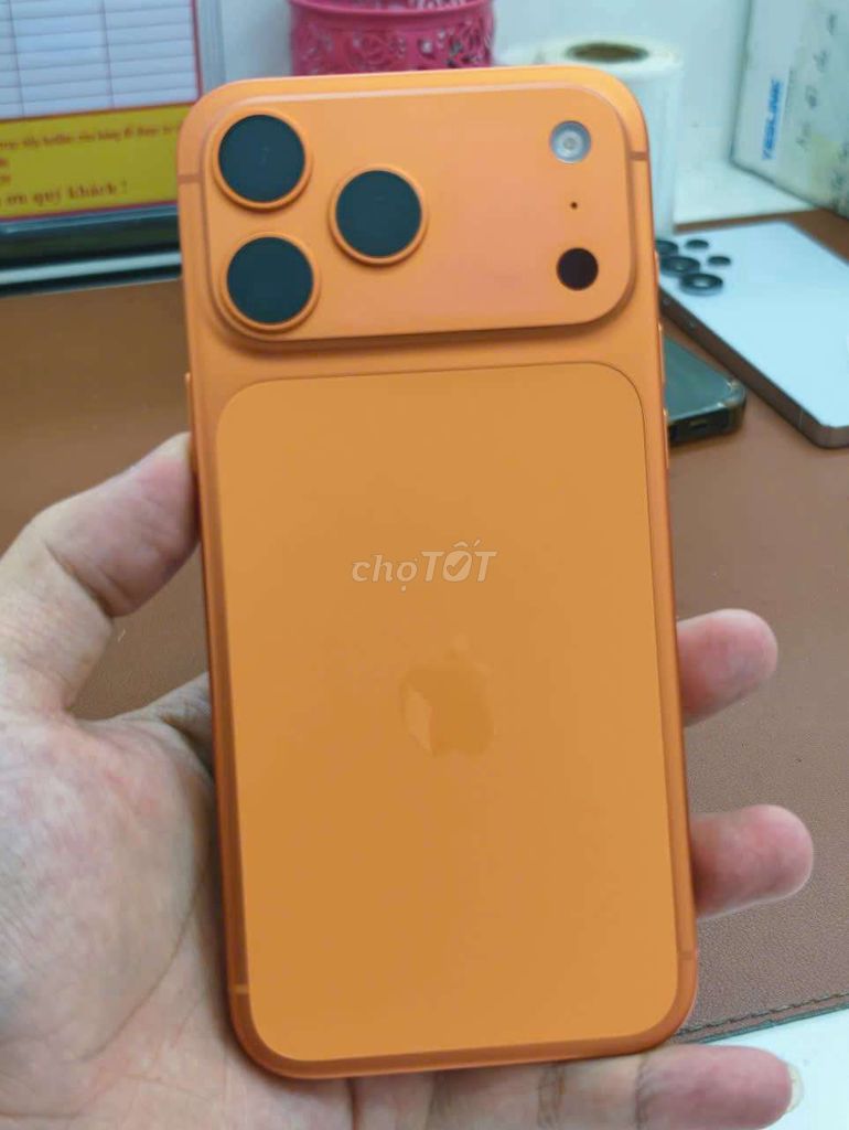 🍎IPHONE 17PROMAX 256GB CAM NGUYÊN BẢN 98% P100👇. Mua bán Điện thoại tại Quận Hải An Hải Phòng được đăng bởi 98 Ngô Gia Tự Hoàng Dũng Mobile Ngã 3 Văn Cao hình 1