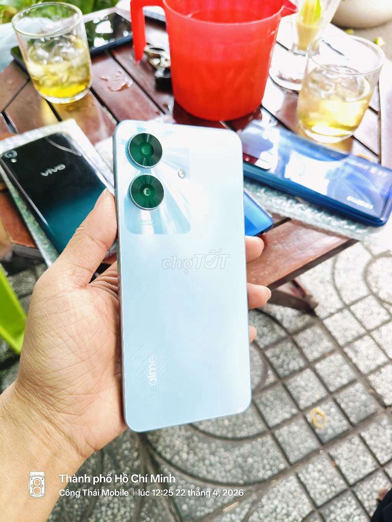Realme Note 60 128GB Xanh nhạt. Mua bán Điện thoại tại Quận Bình Tân Tp Hồ Chí Minh được đăng bởi Công Thái hình 1