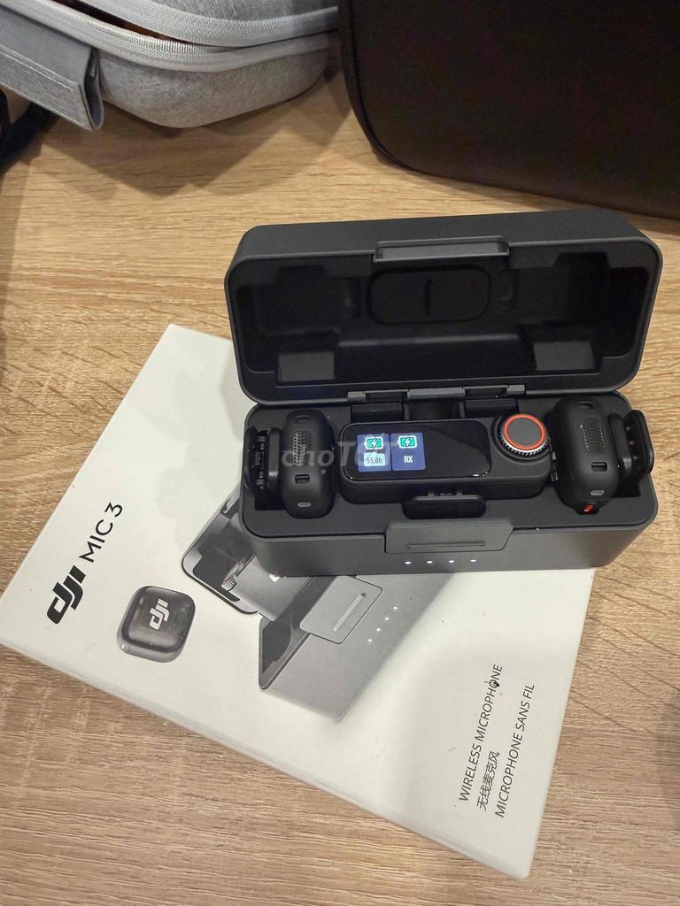 Microphone không dây DJI Mic 3 Đen Như mới. Mua bán Tivi, Âm thanh tại Quận Tân Phú Tp Hồ Chí Minh được đăng bởi Lộc hình 1