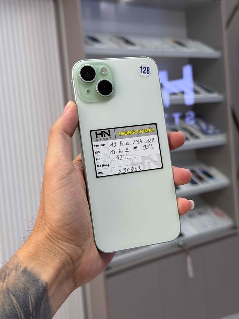 iPhone 15 Plus 128GB Xanh lá bản VNA. Mua bán Điện thoại tại Thành phố Nam Định Nam Định được đăng bởi nguyễn việt hoàng hình 1