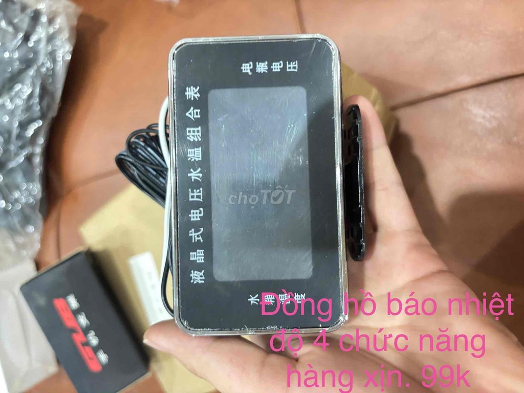 Đồng hồ đo nhiệt độ 4 chức năng Đen. Mua bán Thiết bị đeo thông minh tại Quận Đống Đa Hà Nội được đăng bởi Hoa Hoàng hình 1