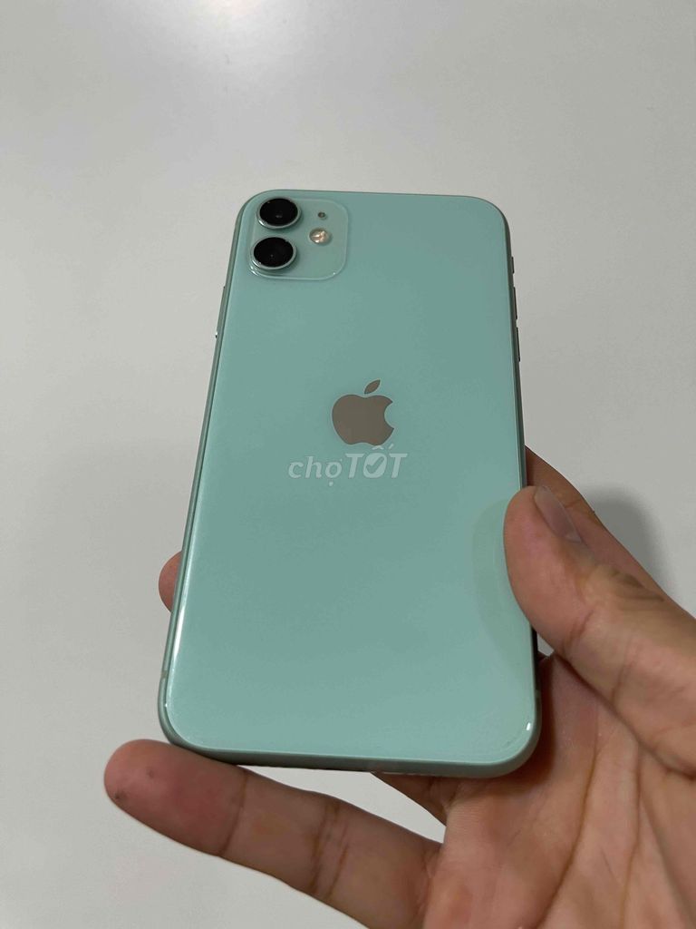 iPhone 11 64GB Xanh lá 100% pin máy full cn k lổi. Mua bán Điện thoại tại Quận Hải Châu Đà Nẵng được đăng bởi phan văn hiệp hình 1
