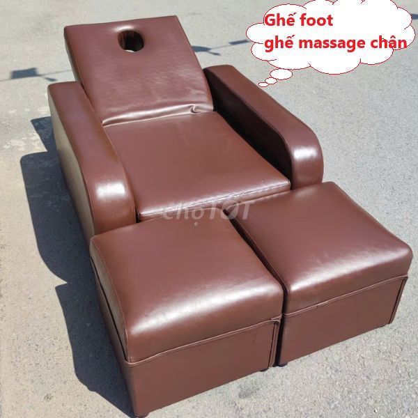 Ghế massage chân Nâu Da,ghế foot bọc da mới 90%. Mua bán Bàn ghế tại Quận 11 Tp Hồ Chí Minh được đăng bởi Kho Đồ cũ Phú Nhàn hình 1