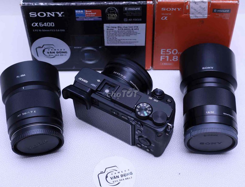 Máy ảnh Sony A6400 16-50mm Đen. Mua bán Máy ảnh, Máy quay tại Quận Gò Vấp Tp Hồ Chí Minh được đăng bởi VĂN DŨNG CAMERA hình 1