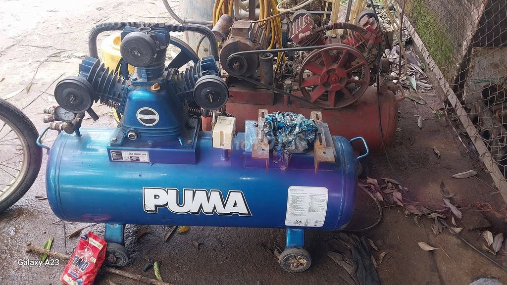 Máy nén khí Puma H 002 2 HP 100 L 2019 Xanh. Mua bán Đồ chuyên dụng, Giống nuôi trồng tại Huyện Duy Xuyên Quảng Nam được đăng bởi Vô Đỗ hình 1