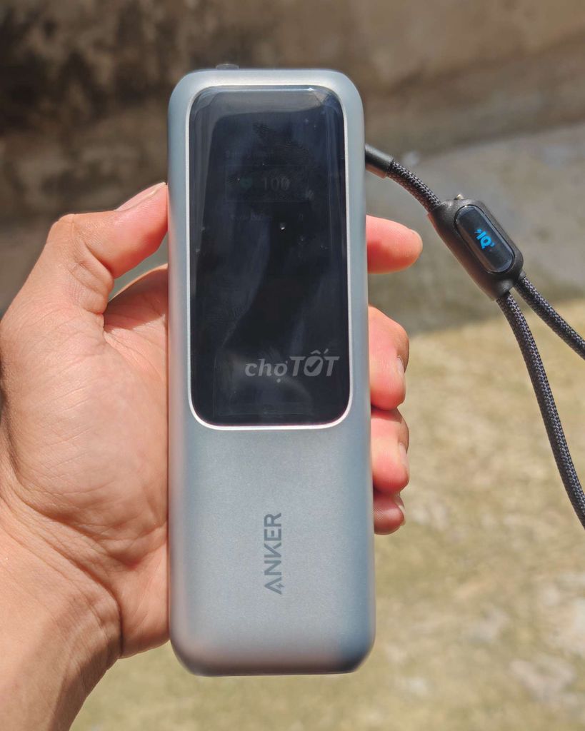 Sạc dự phòng Anker 25000mAh 165W Xám ( mới bóc ). Mua bán Phụ kiện (Màn hình, Chuột...) tại Huyện Hàm Thuận Bắc Bình Thuận được đăng bởi tone hình 1