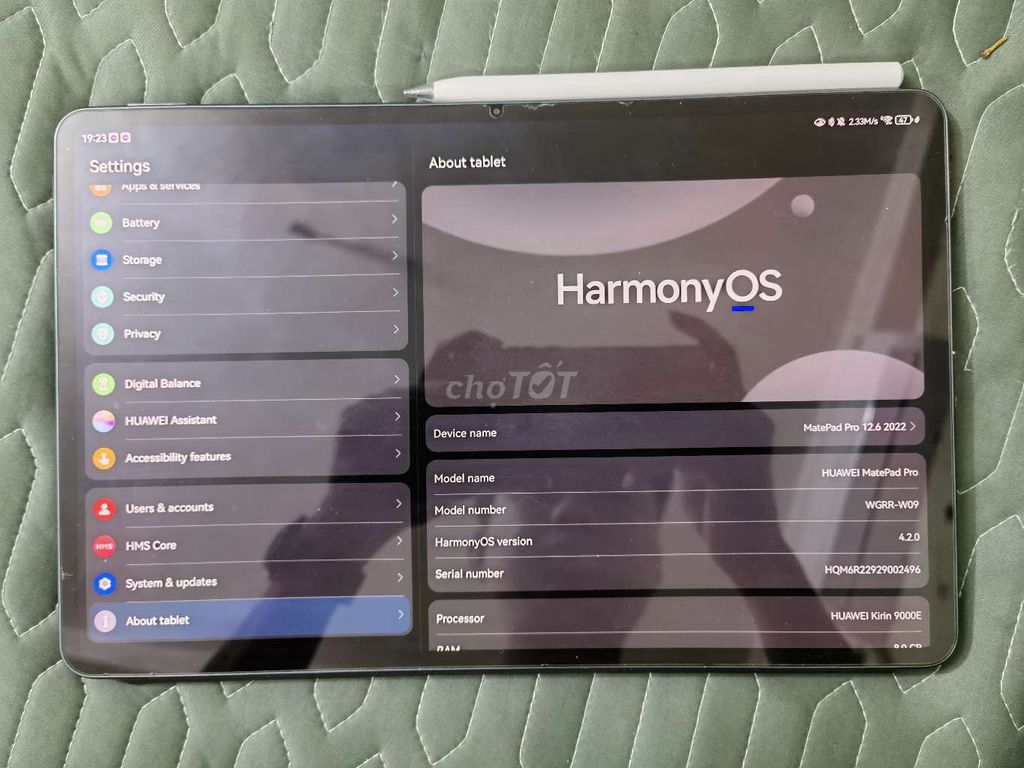Huawei matepad pro 12.6. Mua bán Máy tính bảng tại Quận Nam Từ Liêm Hà Nội được đăng bởi Nguyễn Đức hình 3