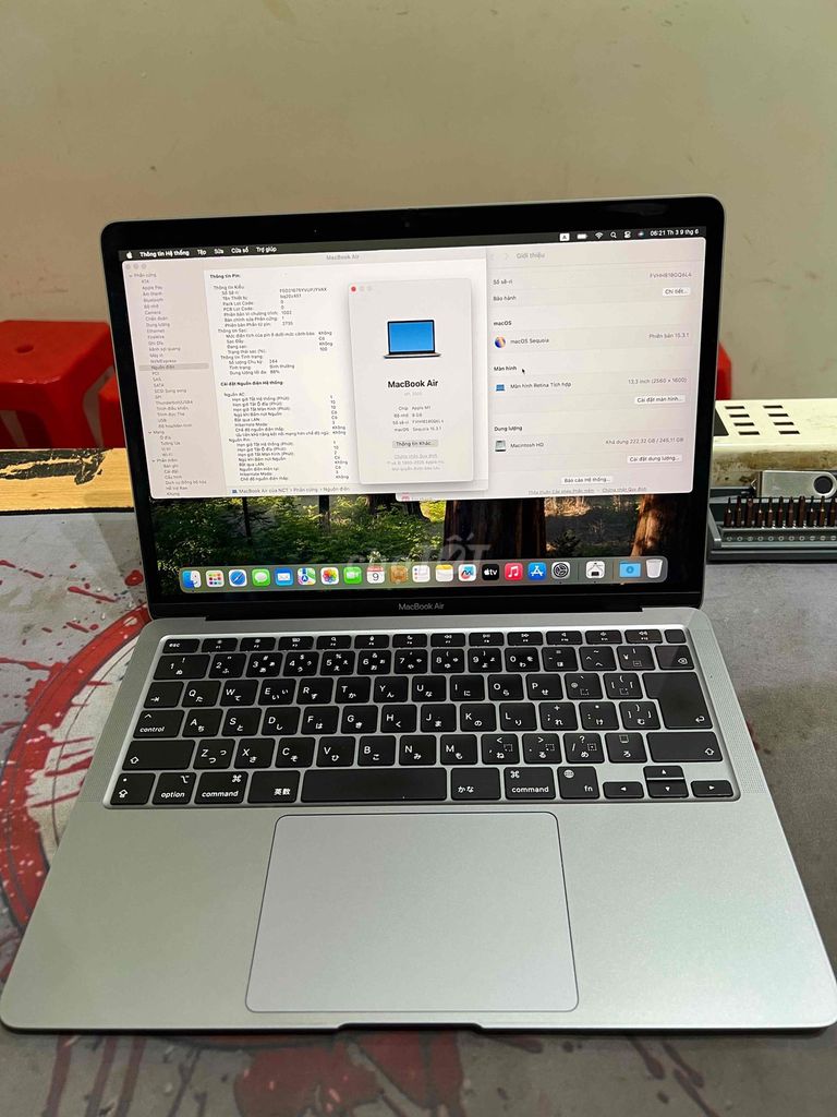 Apple MacBook Air M1 2020 8GB/256GB. Mua bán Laptop tại Quận Đống Đa Hà Nội được đăng bởi Nam khánh hình 1