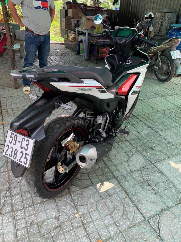 Yamaha Exciter 155 VVA 2022 Trắng đỏ 15.000 km. Mua bán Xe máy tại Quận 11 Tp Hồ Chí Minh được đăng bởi Hưng Từ hình 4