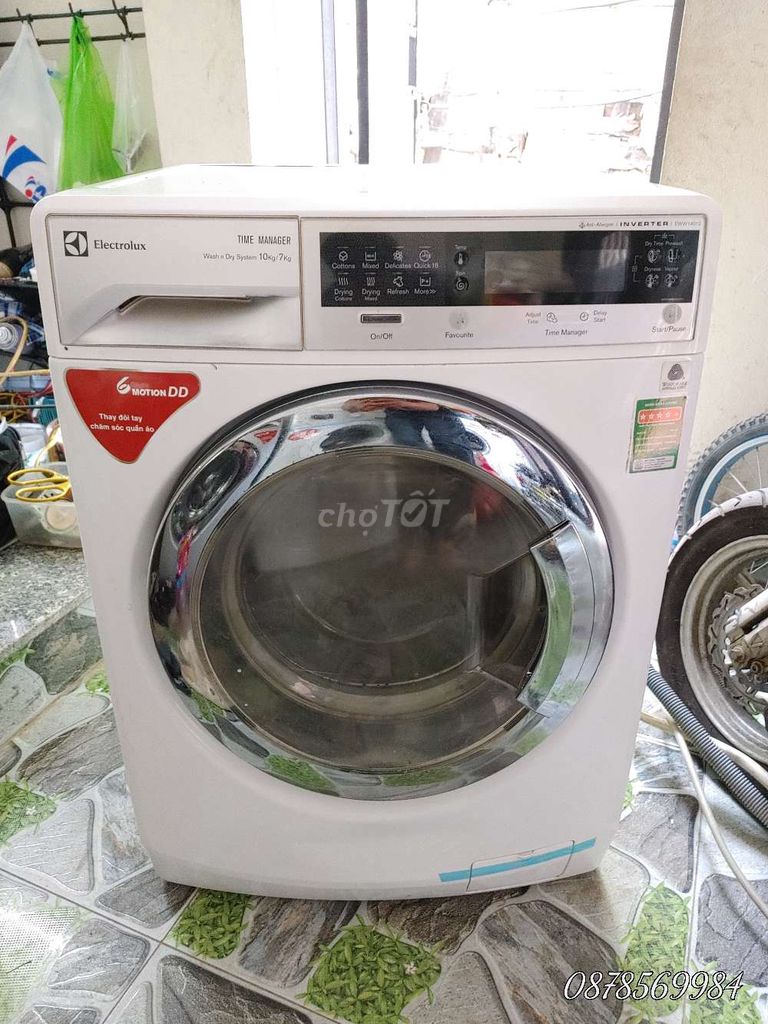 Bán máy giặt Electrolux 10kg giặt 7kg sấy khô