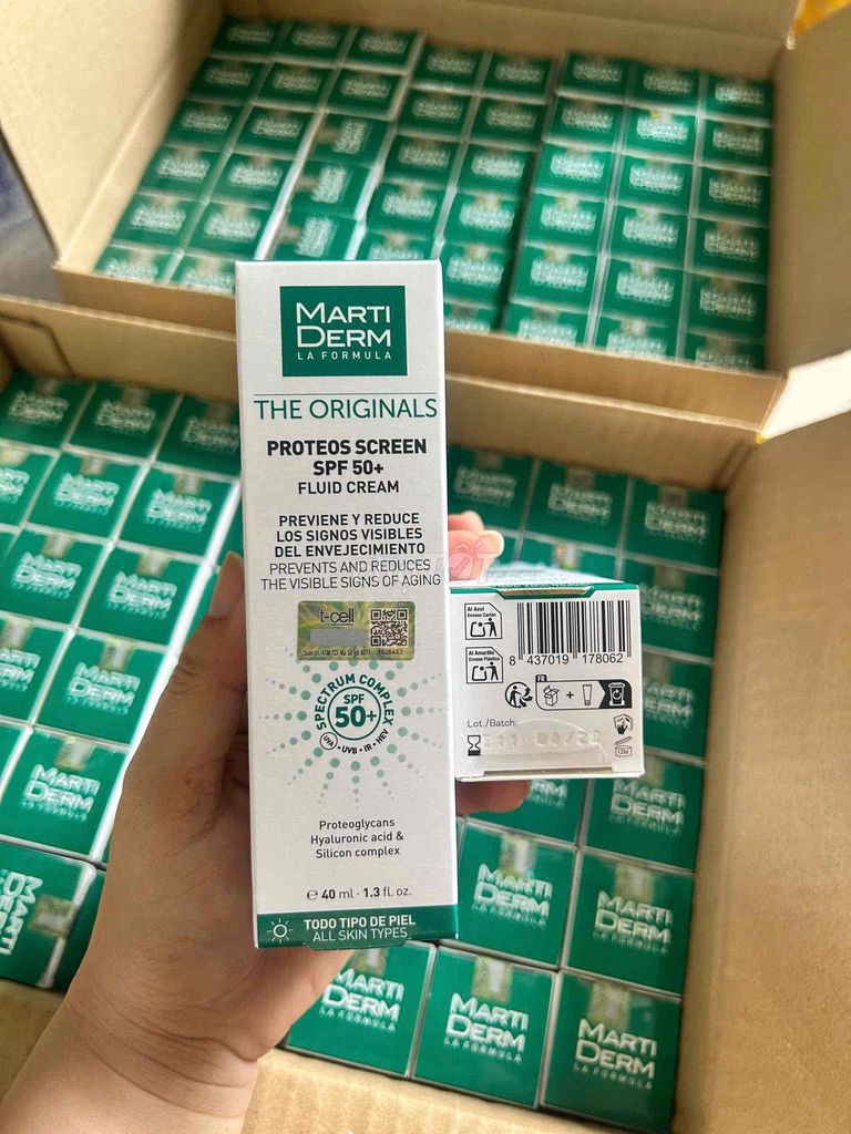 Kem chống nắng MartiDerm Proteos Screen SPF50+ 40m. Mua bán Phụ kiện thời trang khác tại Quận 10 Tp Hồ Chí Minh được đăng bởi Baby Girl Lovely hình 1