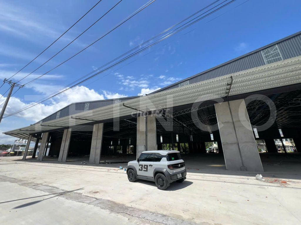 Kho xưởng bãi 8.000 m² kho xây dựng 6.400 m² có PCCC, đất TMD