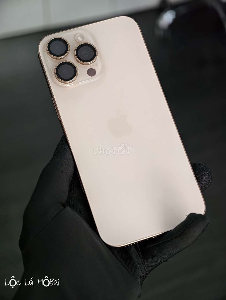 Apple iPhone 16 Pro Max 256GB Vàng. Mua bán Điện thoại tại Thành phố Đà Lạt Lâm Đồng được đăng bởi Lộc Lá Mô Bai hình 1